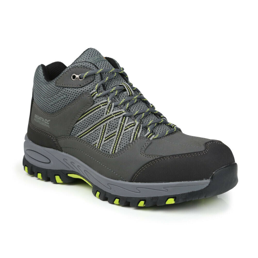 Regatta skyddskänga/sko Storlek 8 Professional Sandstone Hiker TRK200 Silver