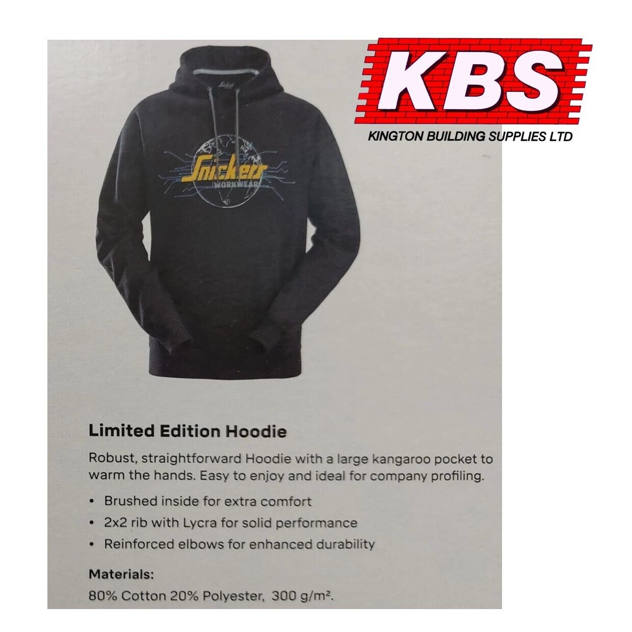 Snickers jacka hoodie workpack 8101 Limited XL 81010404 XL Guld