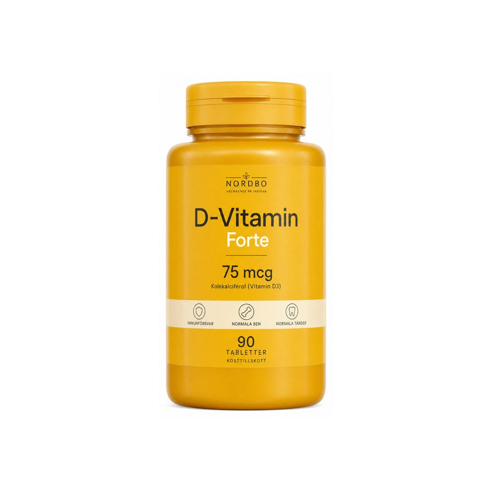 D-Vitamin Forte 75 mcg – 90 Tabletter
