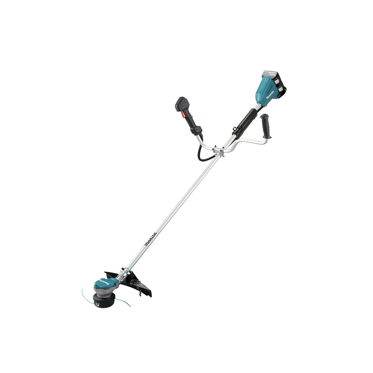 Makita DUR368AZ 2x18V LXT Röjsåg 430 mm Kolborstfri – Grön – Utan batterier