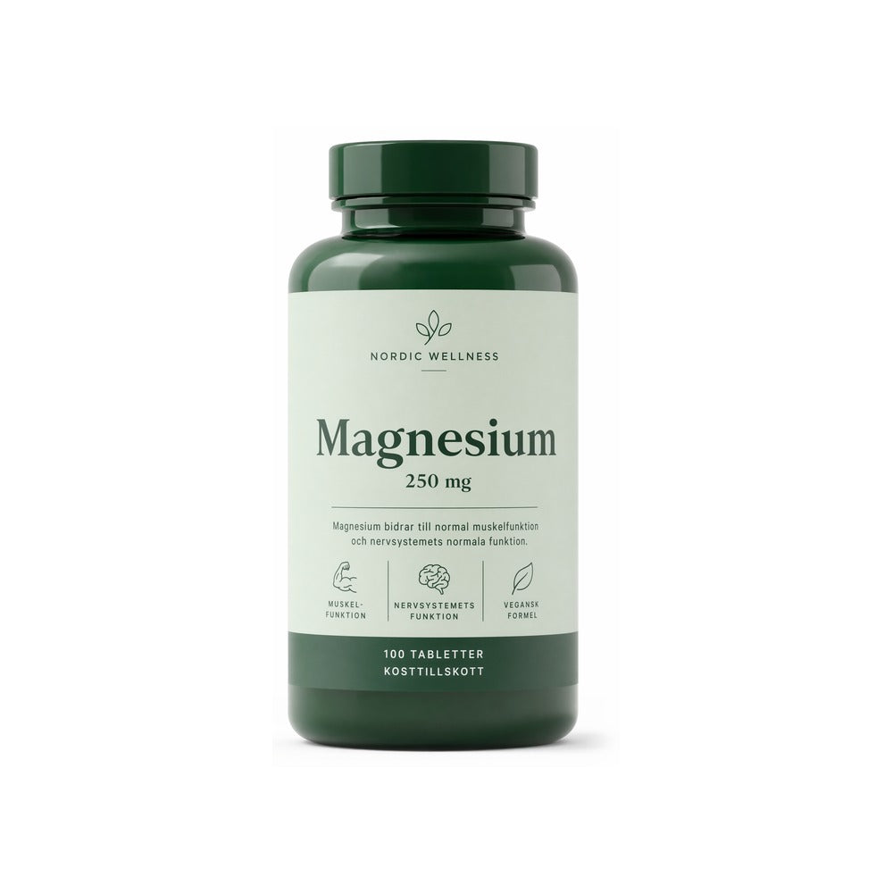 Magnesium 250 mg – 100 Tabletter