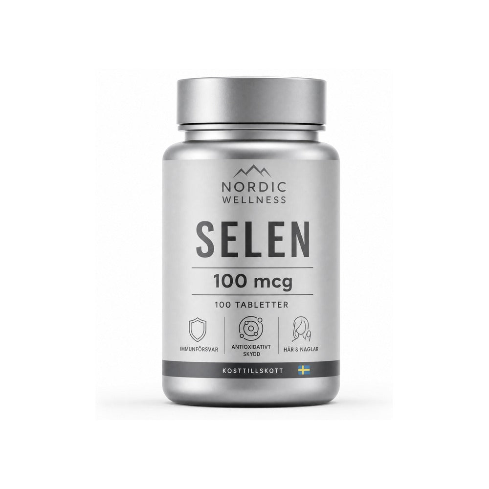 Selen 100 mcg – 100 Tabletter