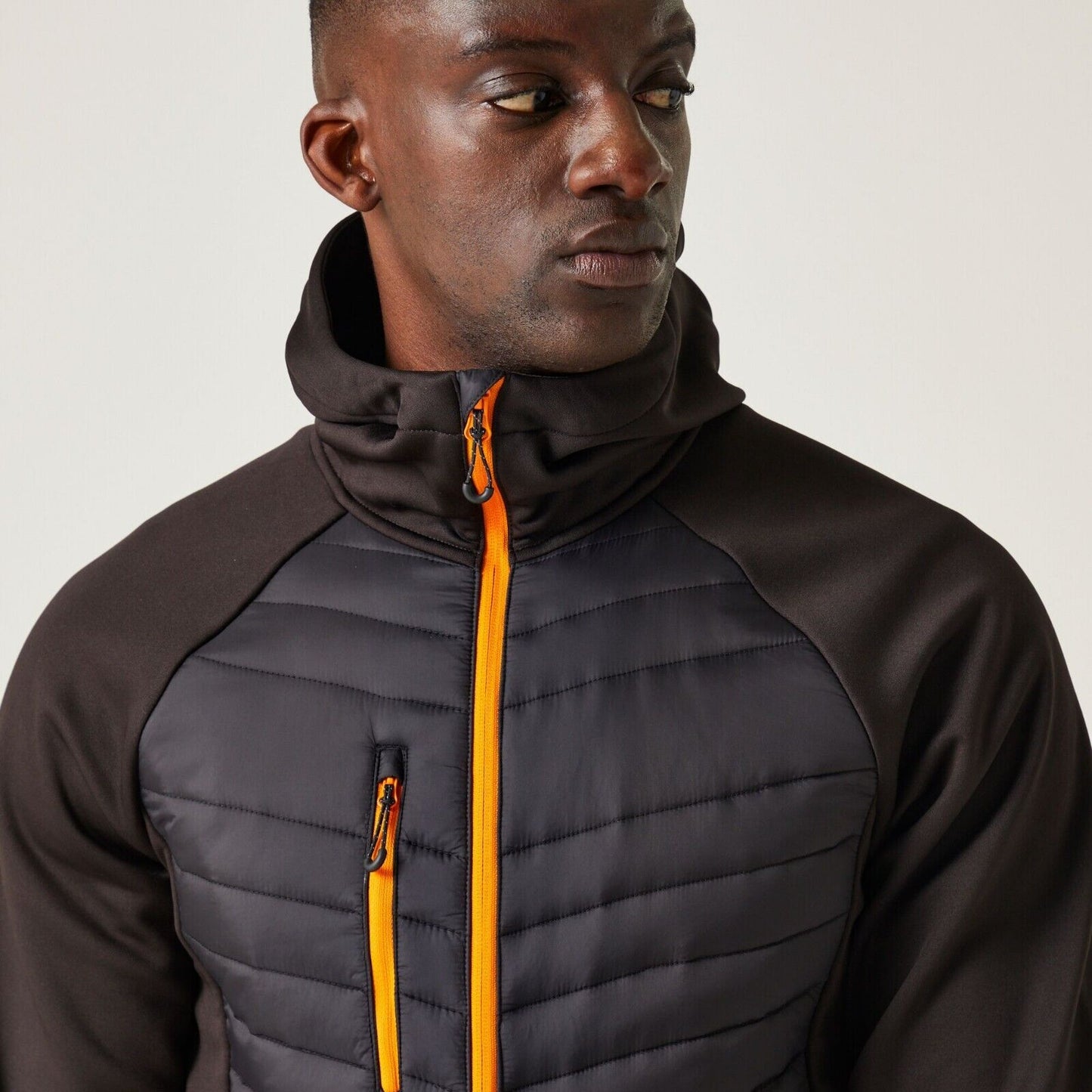 Regatta jacka TRA549 M M svart orange pop Navigate Silver