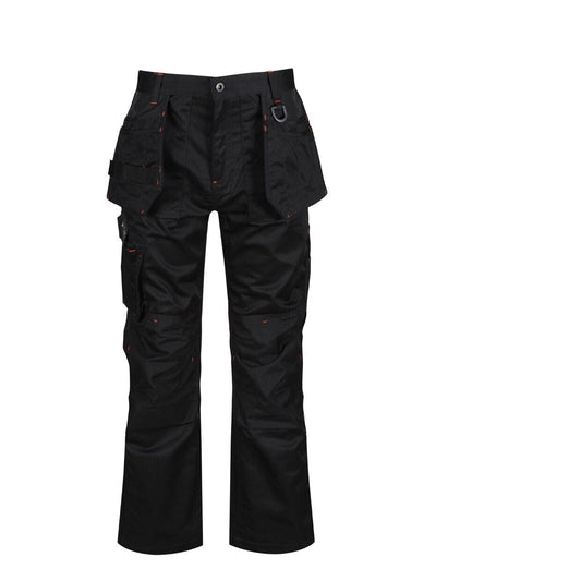 Regatta arbetsbyxor 38R TRJ387 svart Incursion Brons