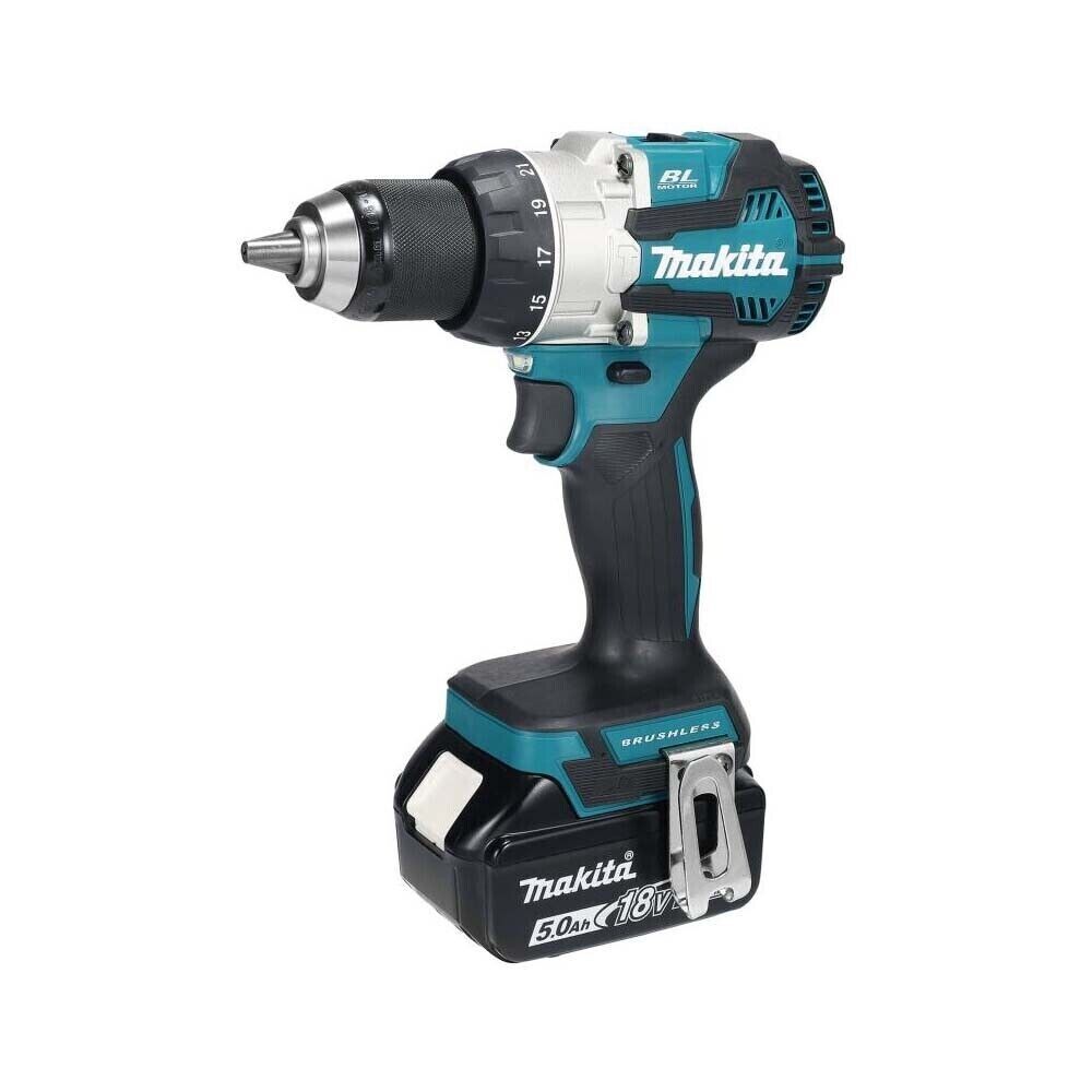 Makita DHP489Z Kombiborrmaskin 18V LXT Slagborrmaskin – Guld – Endast maskin