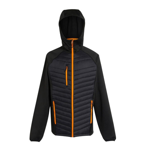 Regatta jacka TRA549 extra L XL svart orange pop Navigate Silver