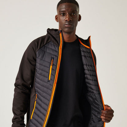 Regatta jacka TRA549 M M svart orange pop Navigate Silver