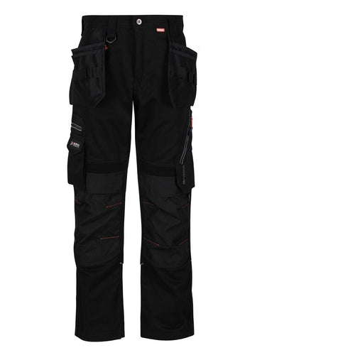 Regatta Professional TRJ367R 32R Execute hölster byxor Workwear Arbets Silver