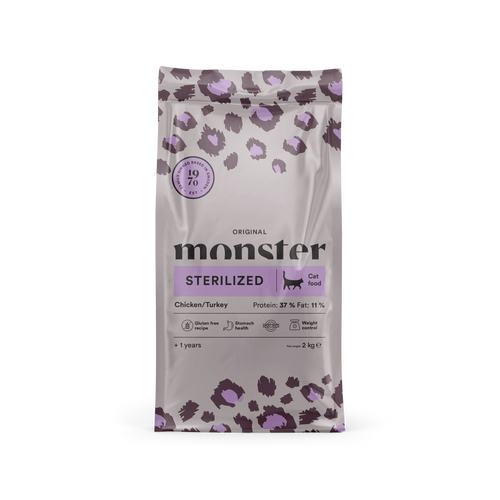 Monster Cat Original Adult Sterilized 12kg 22