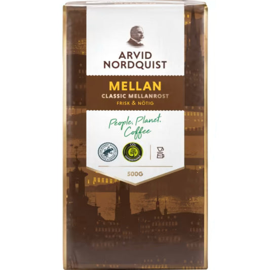 Arvid Nordquist Mellanrost Classic - Coffee with a hint of Nougat 500g