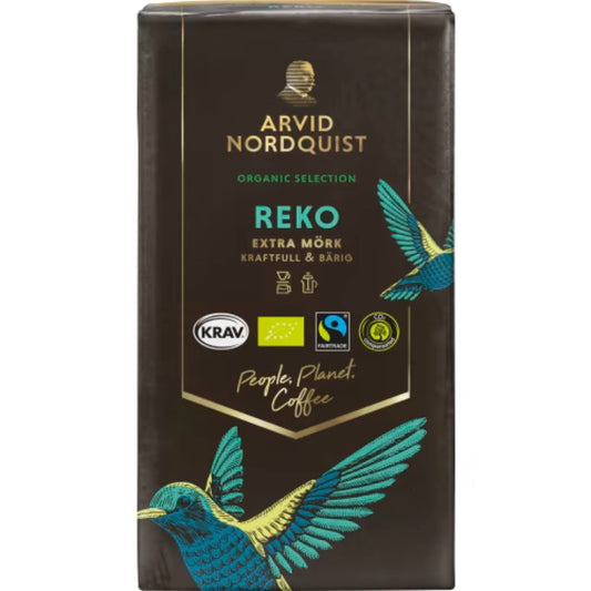 Arvid nordquist Reko Extra Mörk Bryggkaffe - Extra Dark Roast Coffee 450g