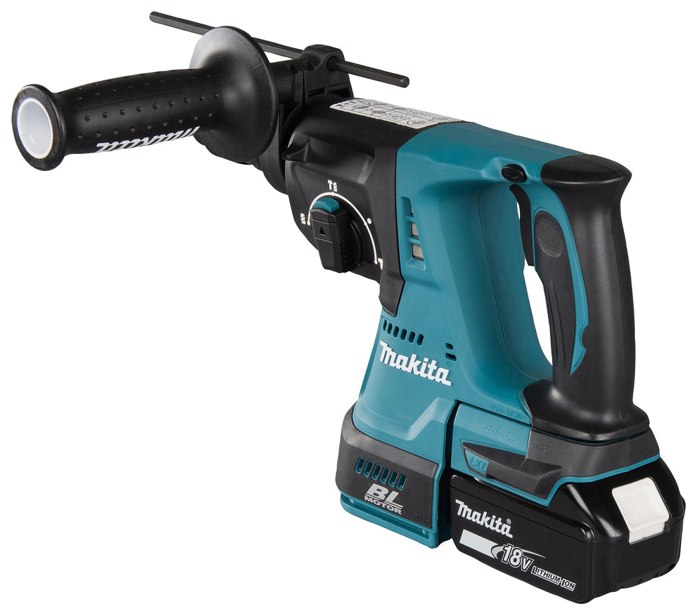 Makita DHR243Z SDS-Plus Kombihammare 18V LXT Kolborstfri – 3 Funktioner – Guld