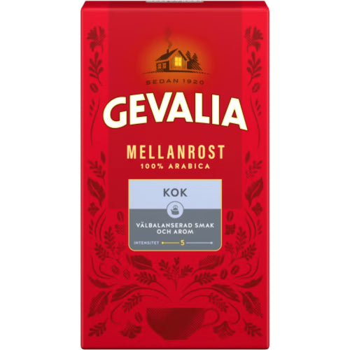 Gevalia Kokkaffe Mellanrost - Medium Roast Coffee 450g