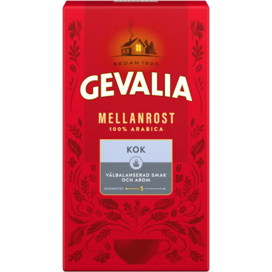 Gevalia Kokkaffe Mellanrost - Medium Roast Coffee 450g