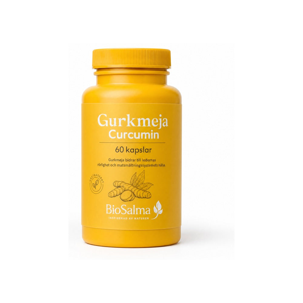 Gurkmeja Curcumin – 60 Kapslar