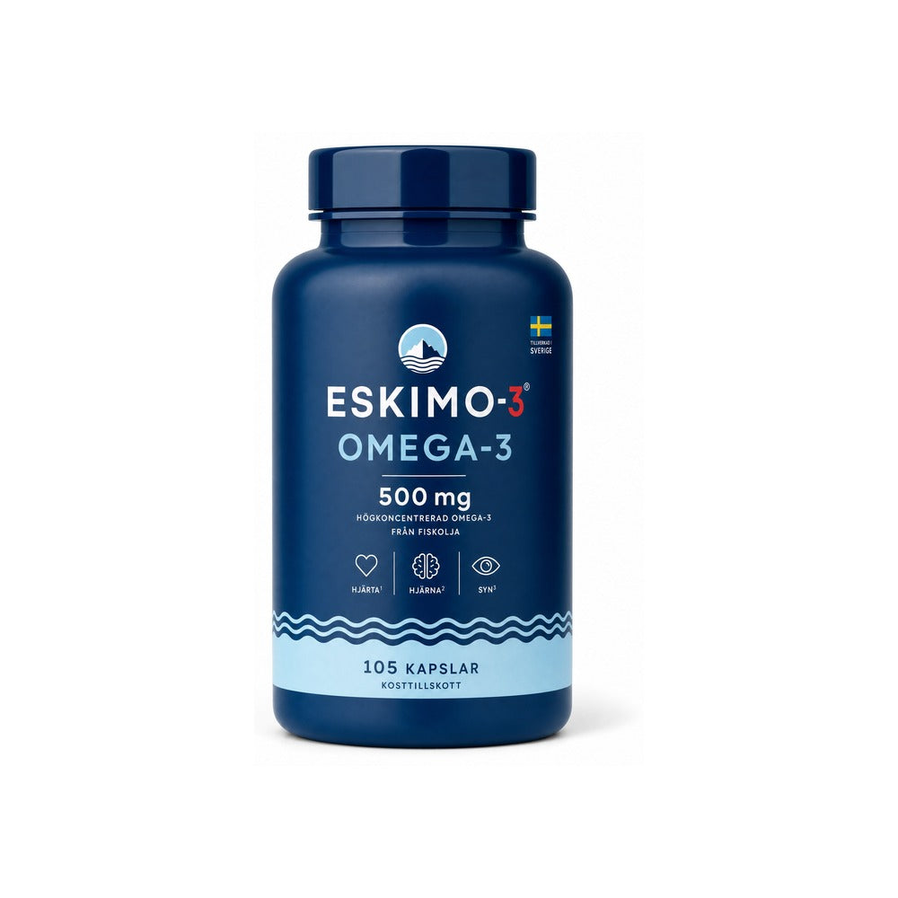 Eskimo-3 Omega-3 500 mg – 105 Kapslar