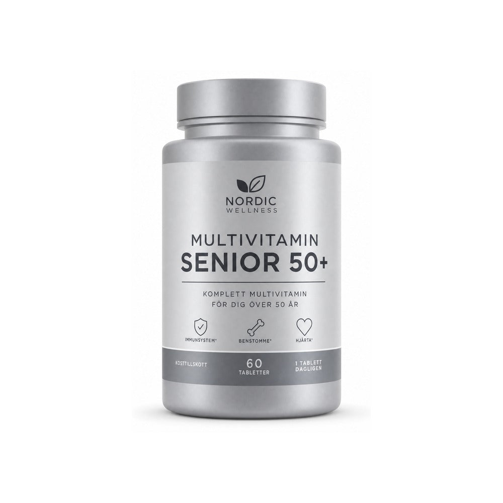 Multivitamin Senior 50+ – 60 Tabletter