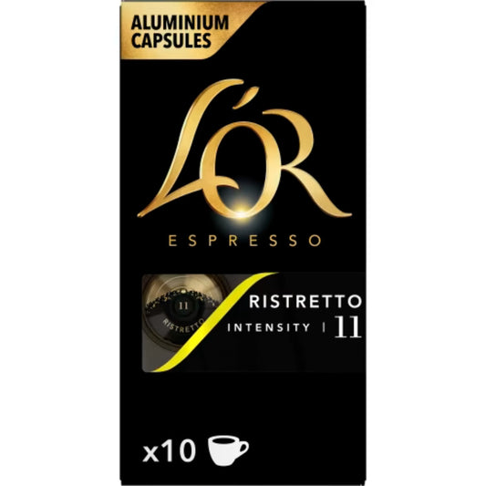 L'or Ristretto 11 Kaffekapslar - Coffee Capsules 10p