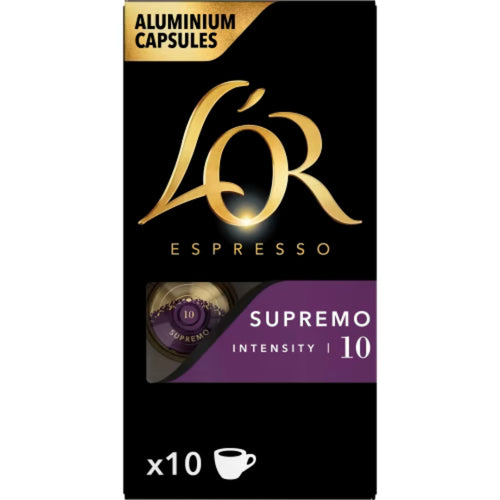 L'or Supremo 10 Kaffekapslar - Coffee Capsules 10p