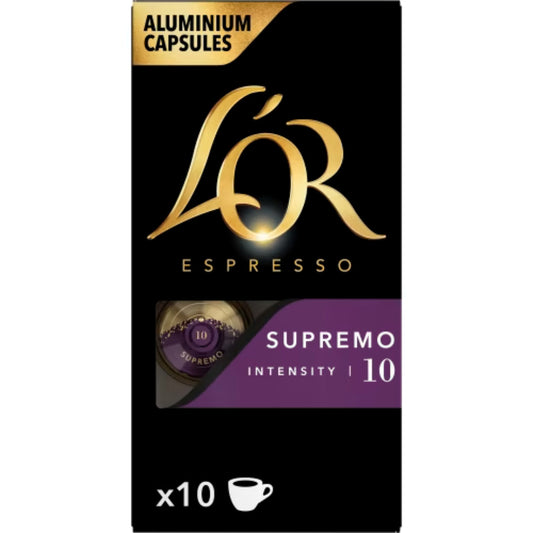 L'or Supremo 10 Kaffekapslar - Coffee Capsules 10p