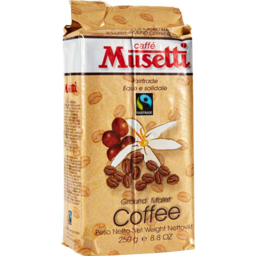 Musetti Ground Coffee Malet Kaffe - Ground Coffee 250g