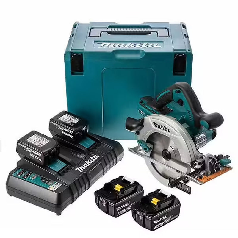 Cirkelsåg Ø 190 mm 4x5Ah 36V LXT ® MAKITA DHS710PT4J i koffert och dubbelladdare