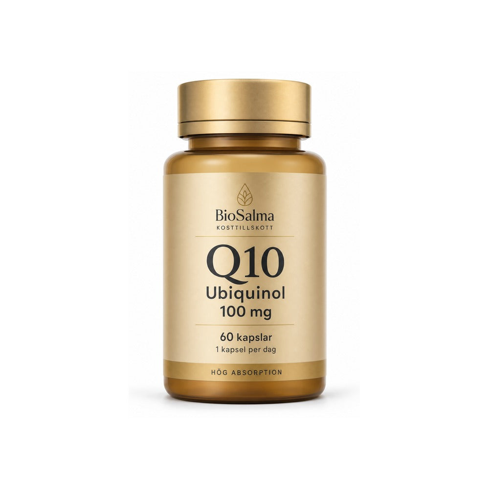 Q10 Ubiquinol 100 mg – 60 Kapslar