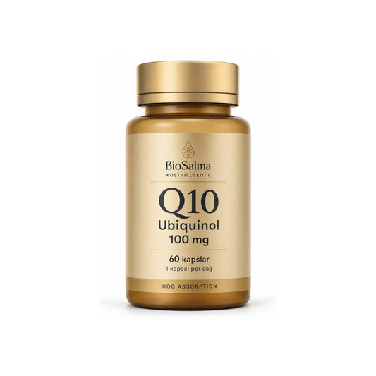 Q10 Ubiquinol 100 mg – 60 Kapslar