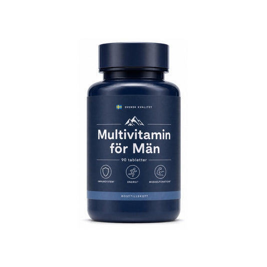 Multivitamin för Män – 90 Tabletter