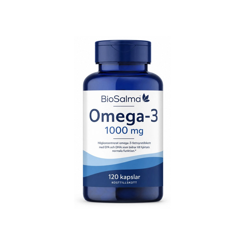 Omega-3 1000 mg – 120 Kapslar
