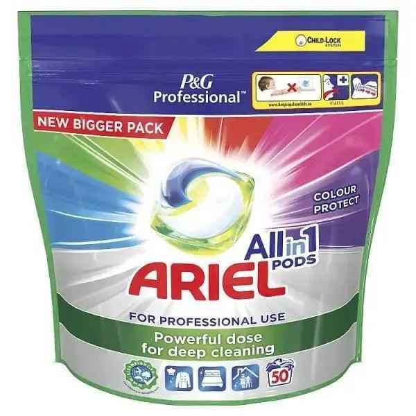 Ariel AllIn1 Professionell Kapslar Flytande tvättmedel Kapslar Regular 2x50 Tvättar