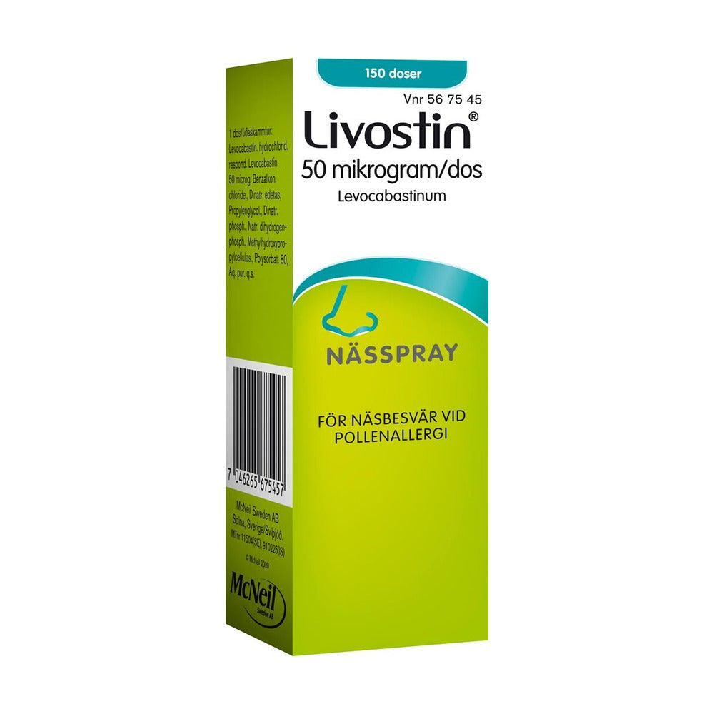 Livostin Nässpray – Antihistamin Nässpray