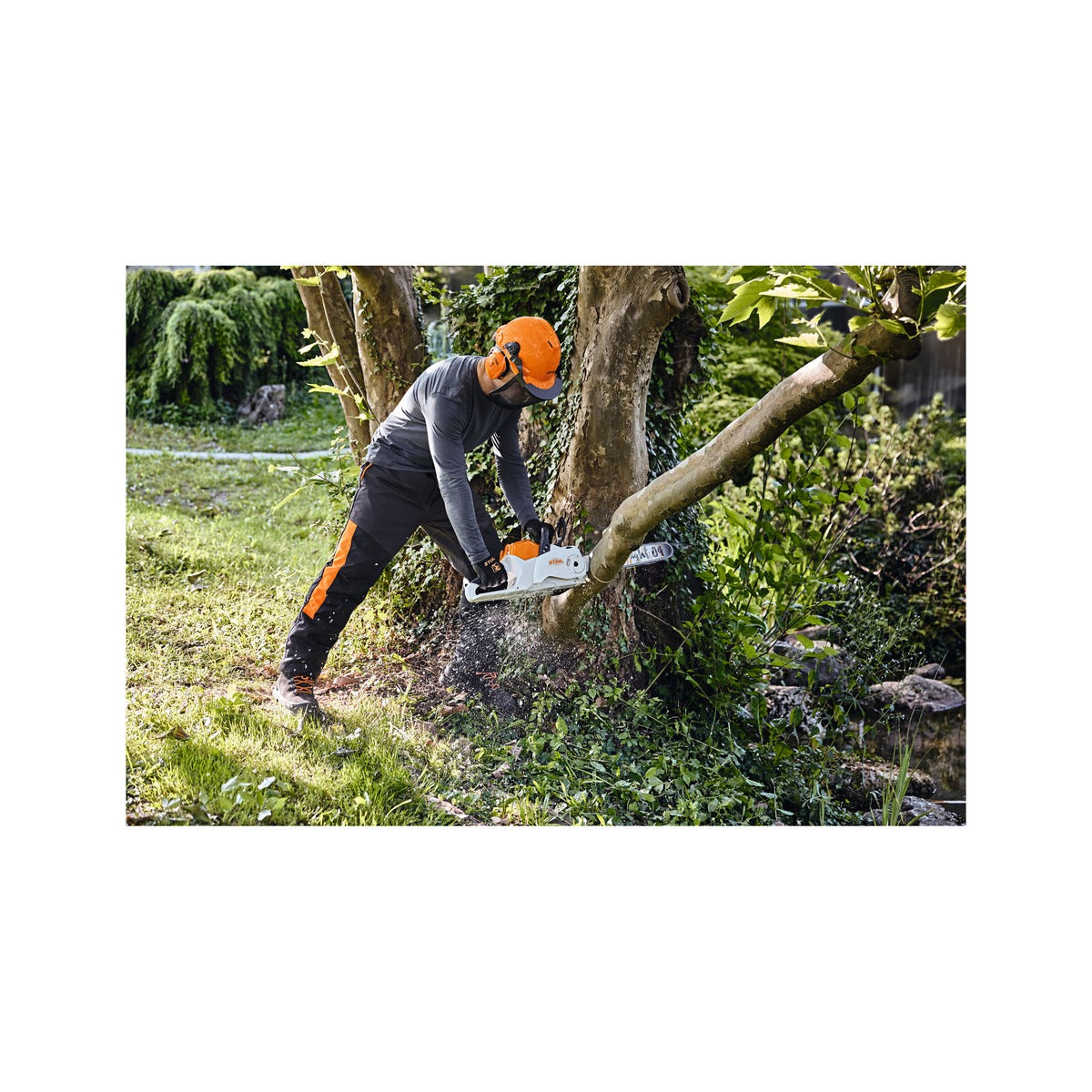 STIHL MSA 220 C-B Batterimotorsåg 35 cm – Gul/Svart – Utan batteri