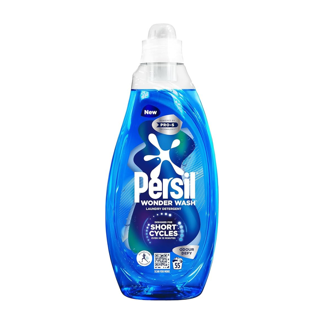 Persil Wonder Wash Laundry Flytande Detergent Odour Defy 55w
