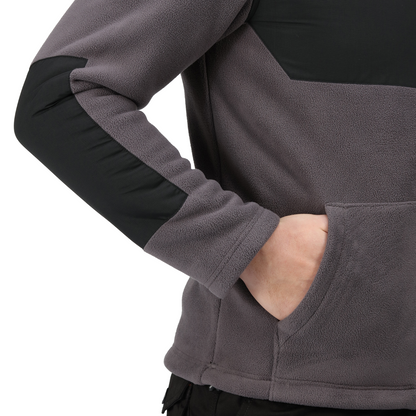 Regatta hoodie jacka TRF664 XL iron svart grå Garrison med huva Silver
