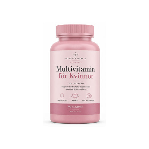 Multivitamin för Kvinnor – 90 Tabletter