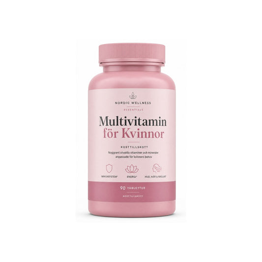 Multivitamin för Kvinnor – 90 Tabletter