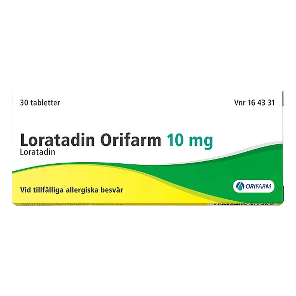 Loratadin 10 mg Tabletter – Mot Allergi