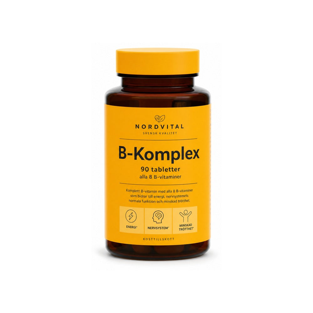 B-Komplex – 90 Tabletter