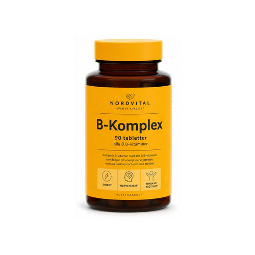B-Komplex – 90 Tabletter