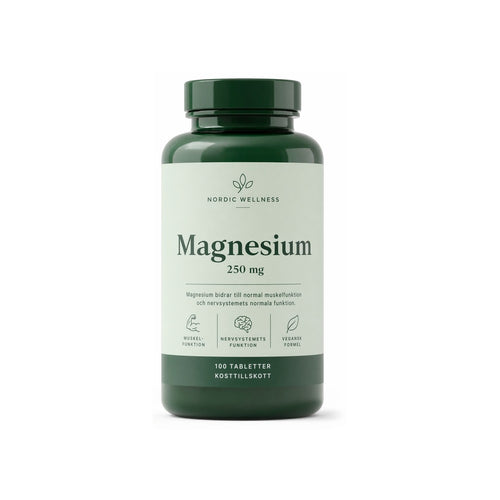 Magnesium 250 mg – 100 Tabletter