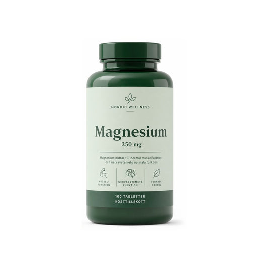 Magnesium 250 mg – 100 Tabletter