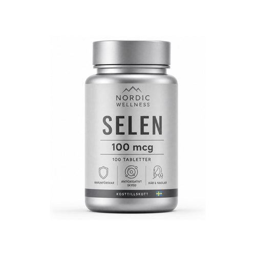 Selen 100 mcg – 100 Tabletter